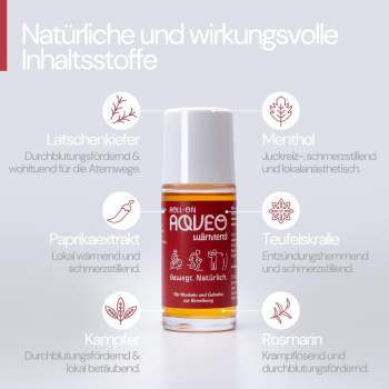 AQVEO WÄRMEND ROLL ON 50ML